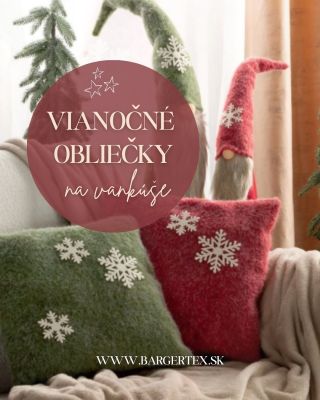 Doprajte svojmu domovu to pravé čaro Vianoc✨ Vianočné obliečky na vankúše sú ideálny spôsob, ako dostať sviatočnú náladu...