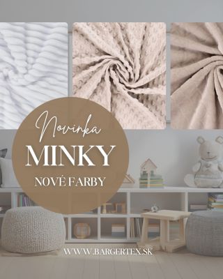 Objavte našu novinku Minky v nových farbách🎉 Mäkká, jemná a jednoducho neodolateľná látka, ideálna pre deky, vankúše,...